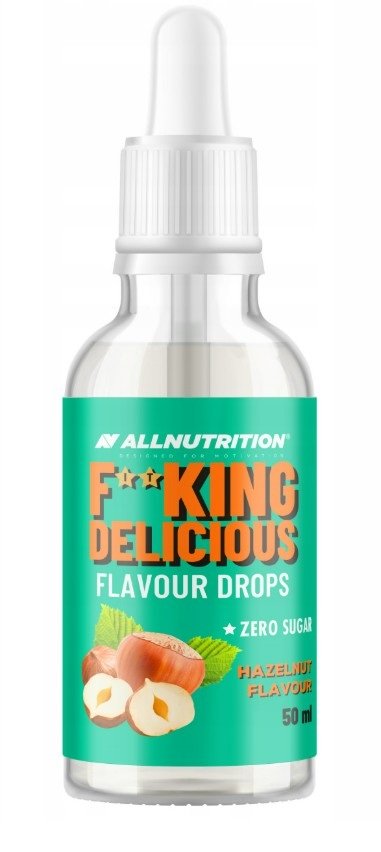Allnutrition Fitking Delicious Flavour Drops, Baked Apple with Cinnamon - 50 ml.