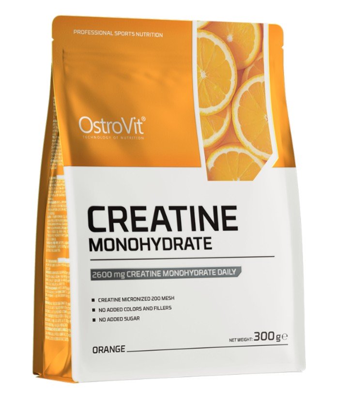 OstroVit Creatine Monohydrate, Green Apple - 500g