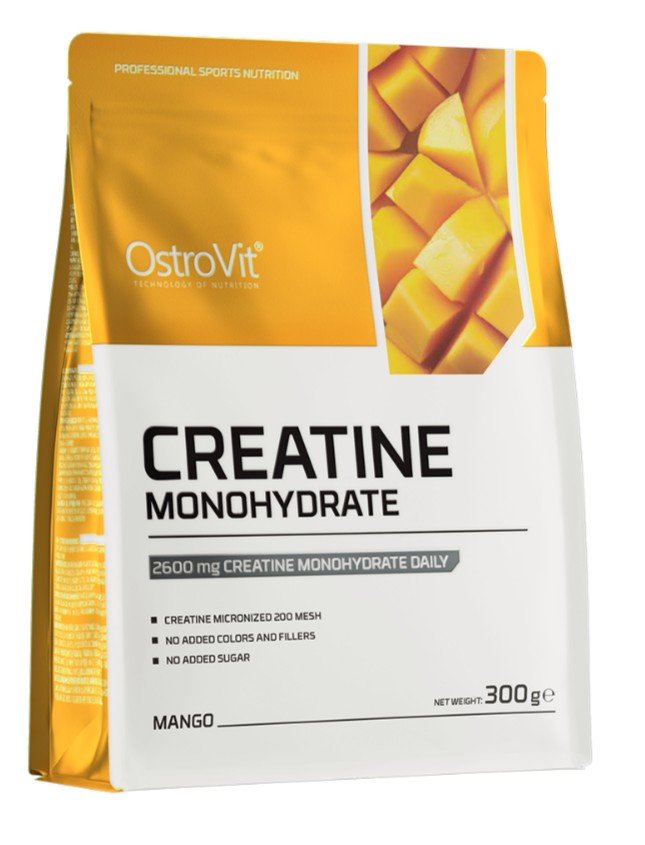 OstroVit Creatine Monohydrate, Green Apple - 500g