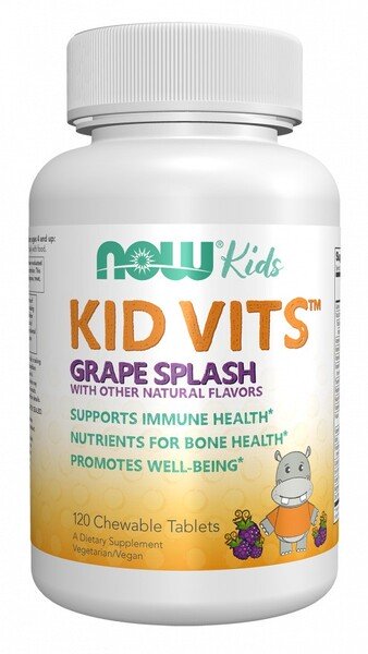Kid Vits, Grape Splash - 120 chewables