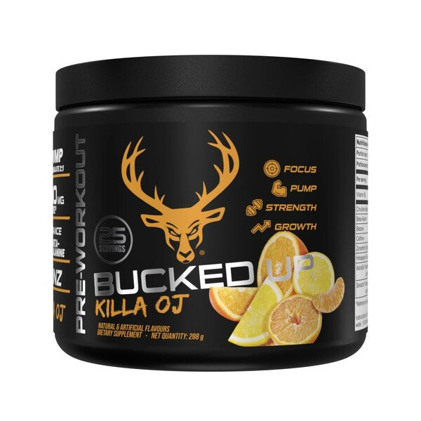 Bucked Up Pre-Workout, Blood Raz - 282g