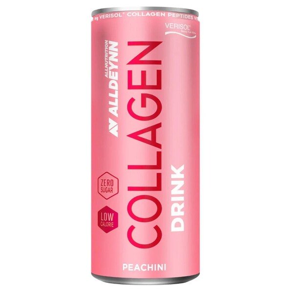 AllDeynn Collagen Drink, Peachini - 330 ml.
