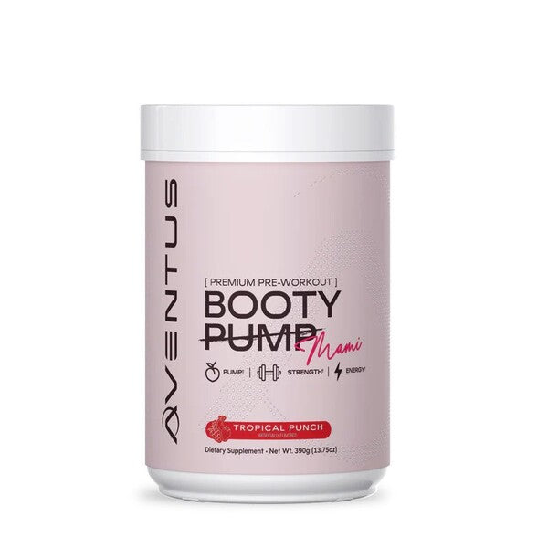 Booty Pump - Premium Pre-Workout, Blue Bolt - 390g