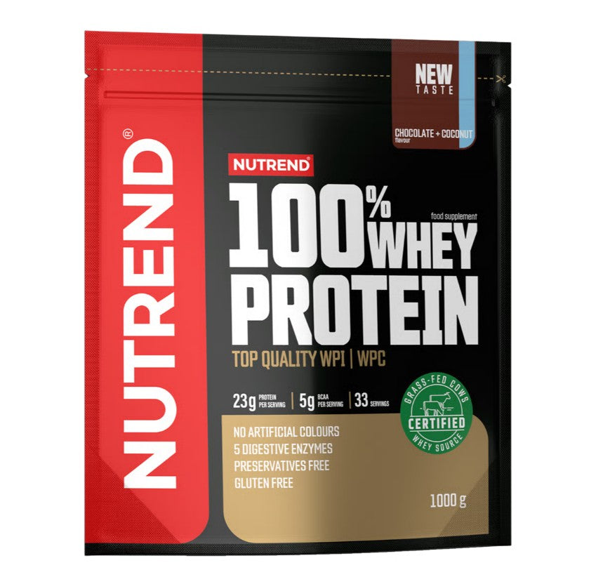 100% Whey Protein, Chocolate Cocoa - 2250g