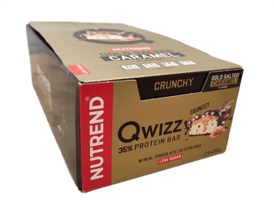 Qwizz 35% Protein Bar, Peanut Butter - 24x 60g