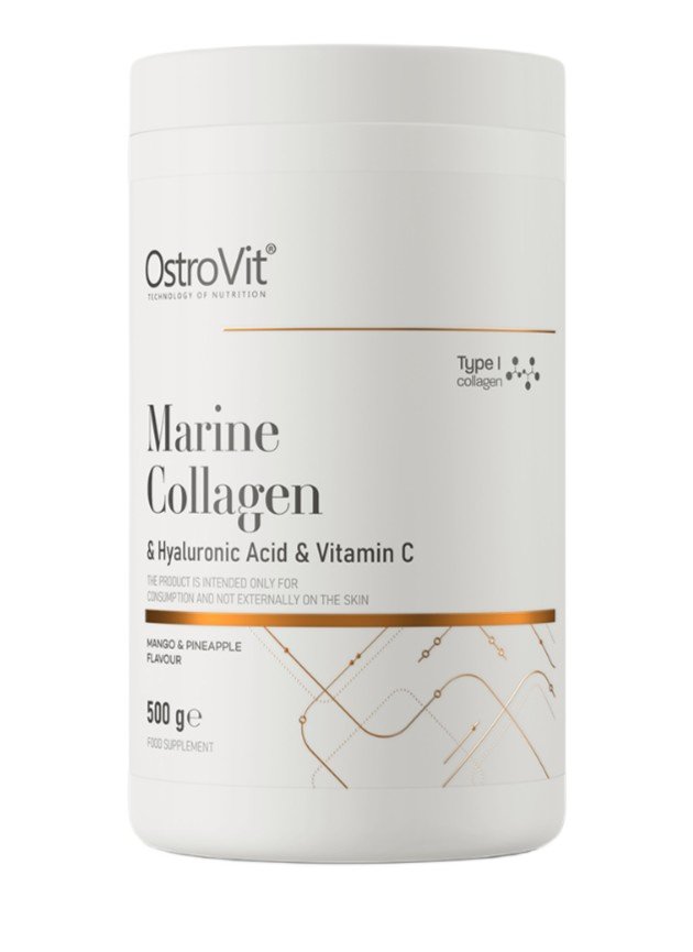 Marine Collagen + Hyaluronic Acid + Vitamin C - 120 caps