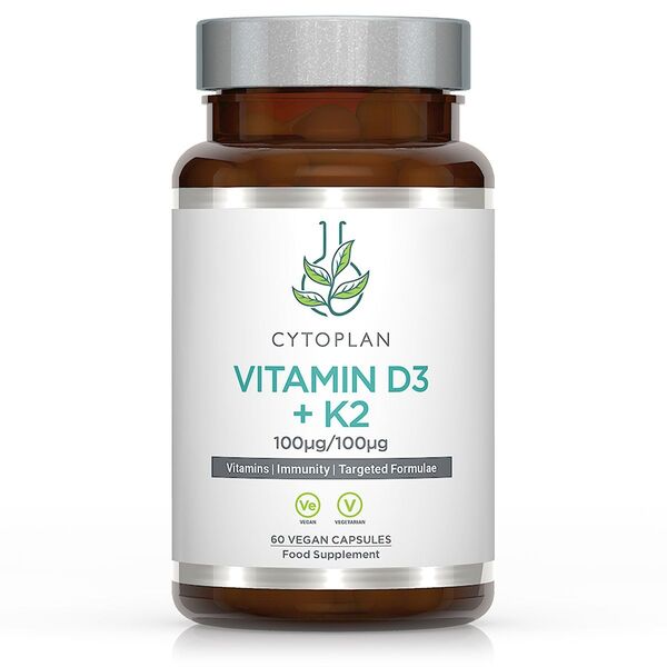 Vitamin D3 + K2 - 60 vcaps