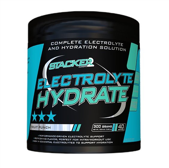 Electrolyte Hydrate, Fruit Punch - 300g