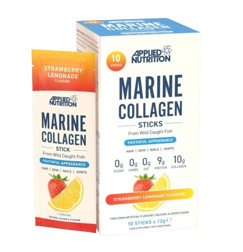 Marine Collagen Sticks, Cherry & Apple - 10 x 12g