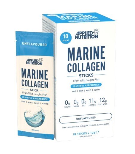 Marine Collagen Sticks, Cherry & Apple - 10 x 12g