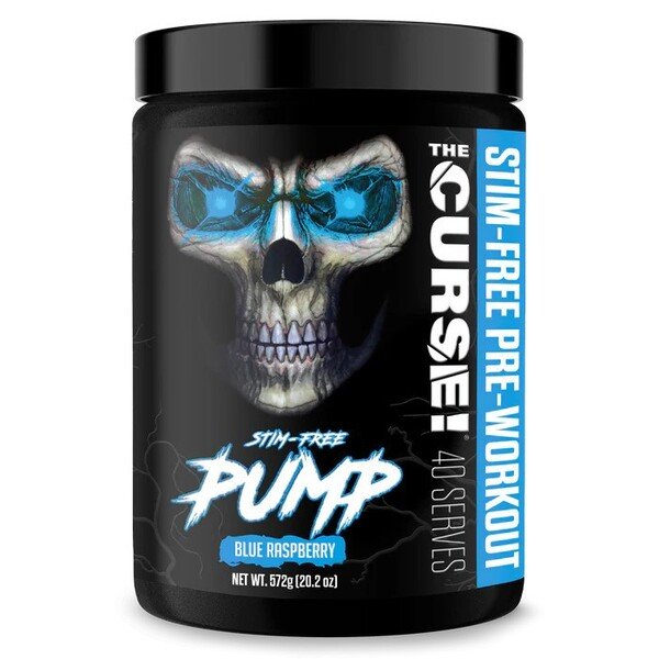The Curse! Stim-Free Pump, Blue Raspberry - 572g
