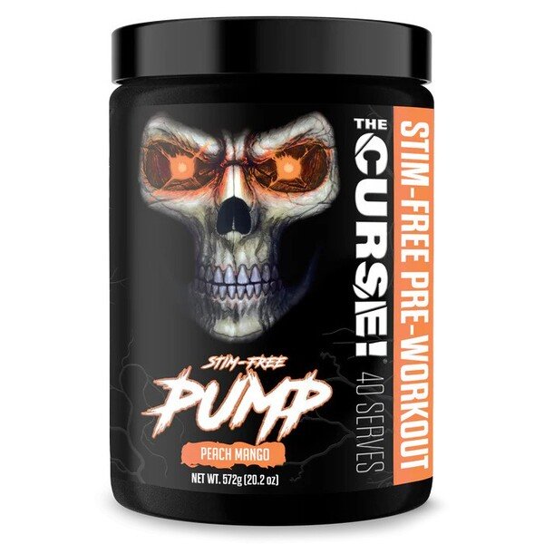 The Curse! Stim-Free Pump, Blue Raspberry - 572g