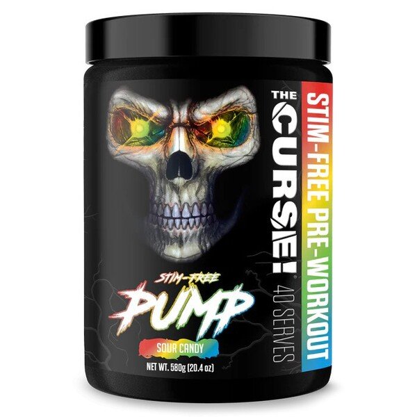 The Curse! Stim-Free Pump, Blue Raspberry - 572g