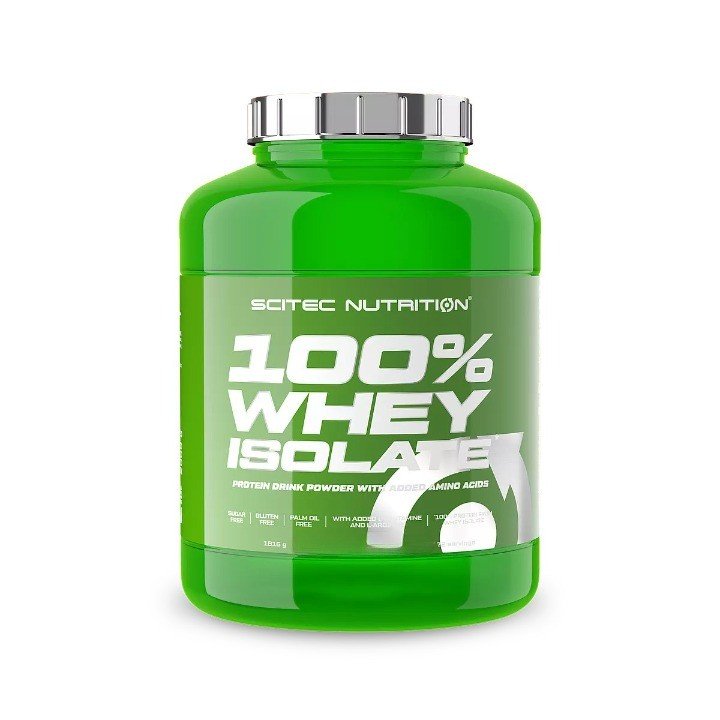 100% Whey Isolate, Strawberry - 1816g
