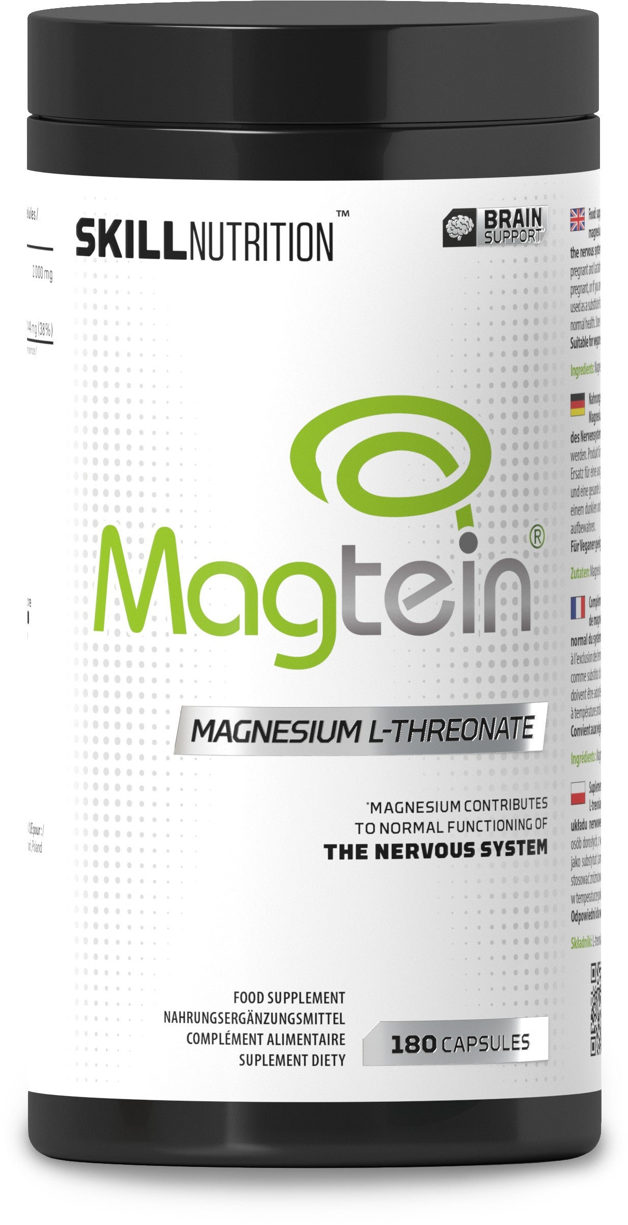 Magtein, Magnesium L-Threonate - 90 caps