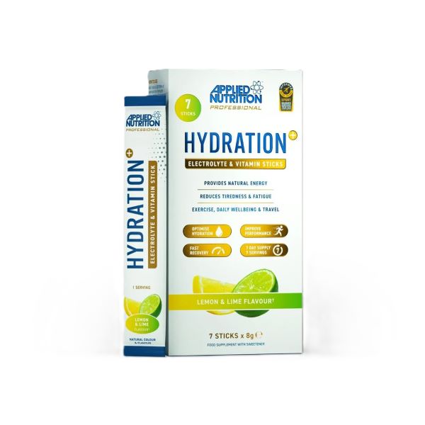 Hydration + Electrolyte & Vitamin Powder Stick Packs, Blue Raspberry - 7 x 8g