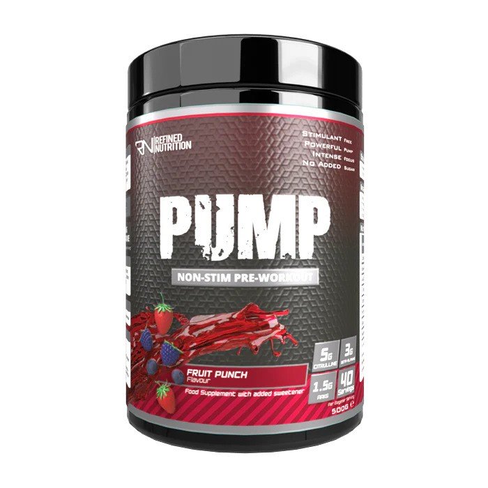 Pump Non-Stim, Fruit Punch - 500g