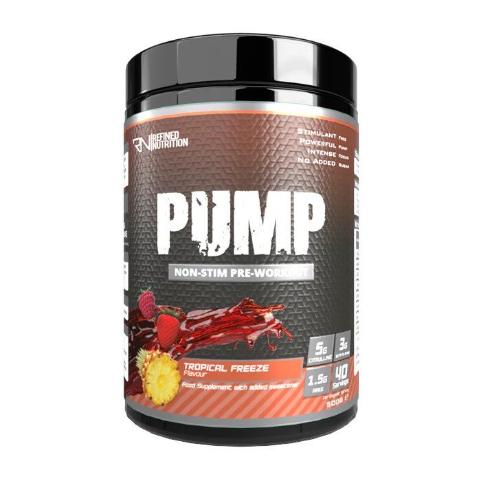 Pump Non-Stim, Fruit Punch - 500g