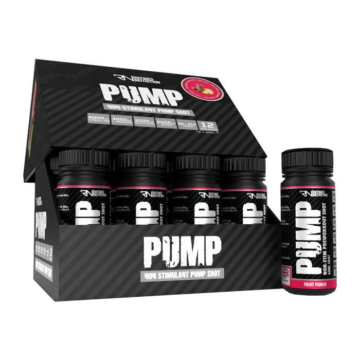 Pump Non-Stim Shot, Crazy Cola - 12 x 60 ml.