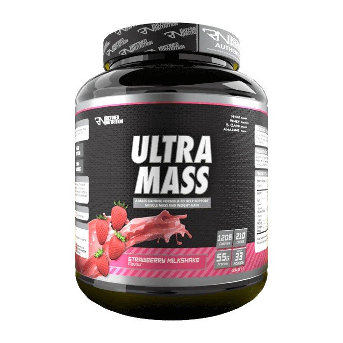 Ultra Mass, Strawberry Milkshake - 2000g