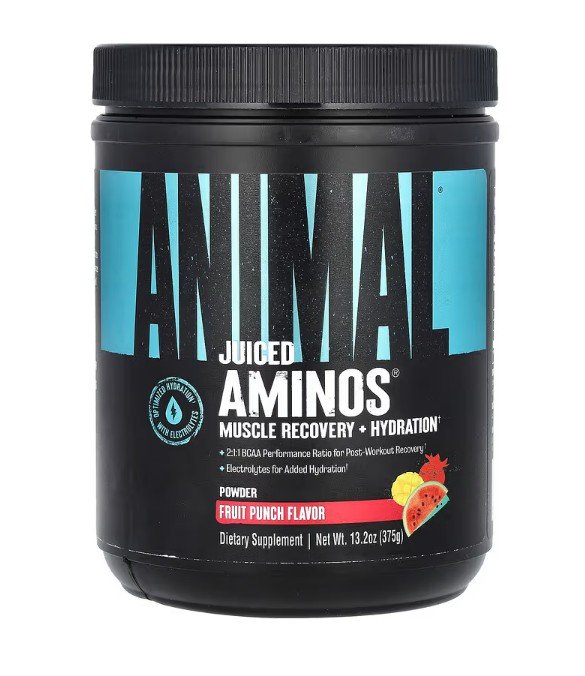 Animal Juiced Aminos, Fruit Punch - 375g