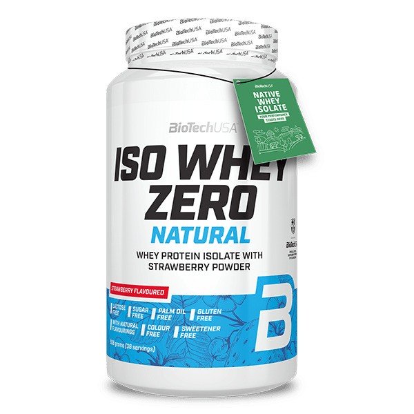 Iso Whey Zero Natural, Strawberry - 908g