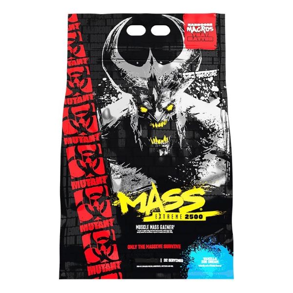Mutant Mass Extreme 2500, Cookies & Cream - 2720g