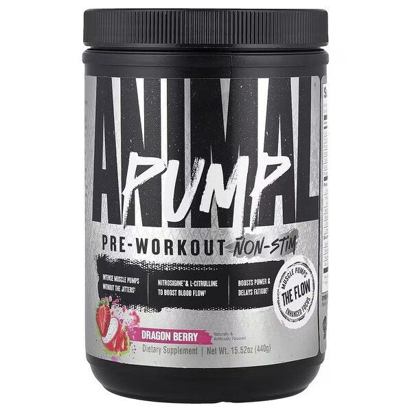 Pump Pre-Workout Non-Stim, Dragon Berry - 440g