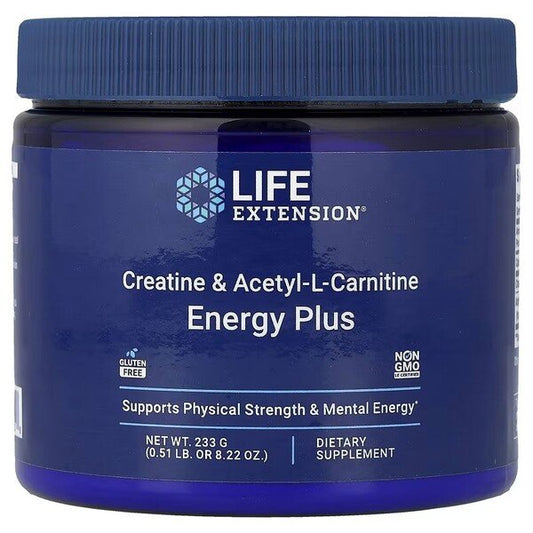 Creatine & Acetyl-L-Carnitine Energy Plus - 233g