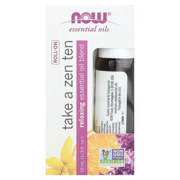 Essential Oil Roll-On, Take a Zen Ten - 10 ml.