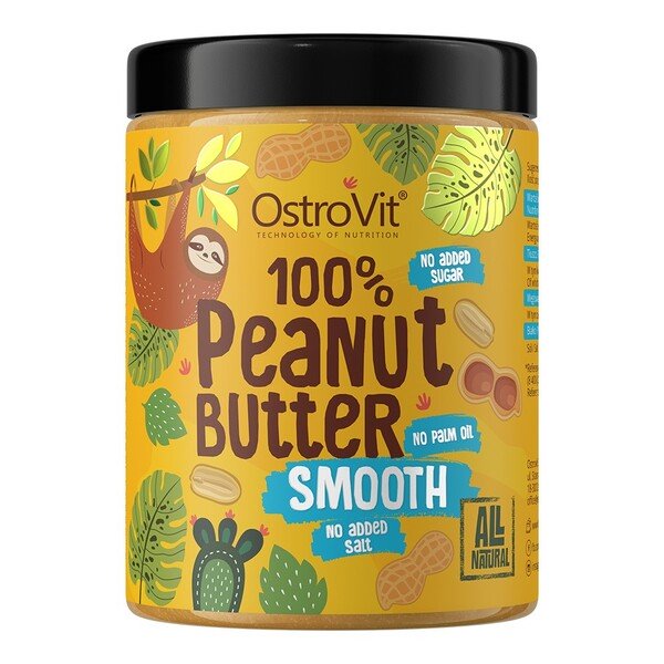 100% Peanut Butter, Crunchy - 1000g