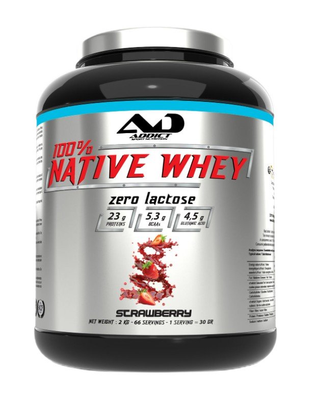 100% Native Whey Zero Lactose, Chocolate - 2000g