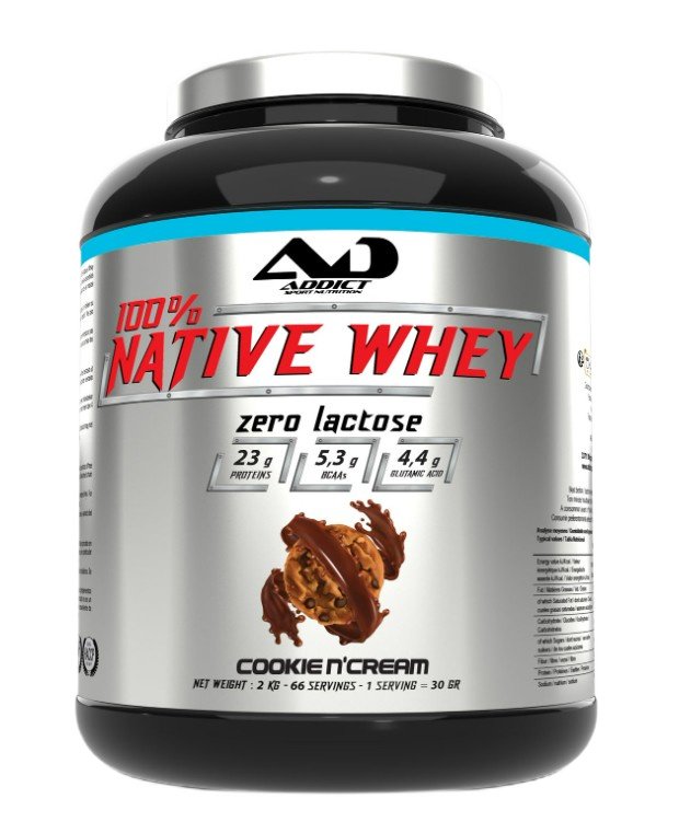 100% Native Whey Zero Lactose, Chocolate - 2000g