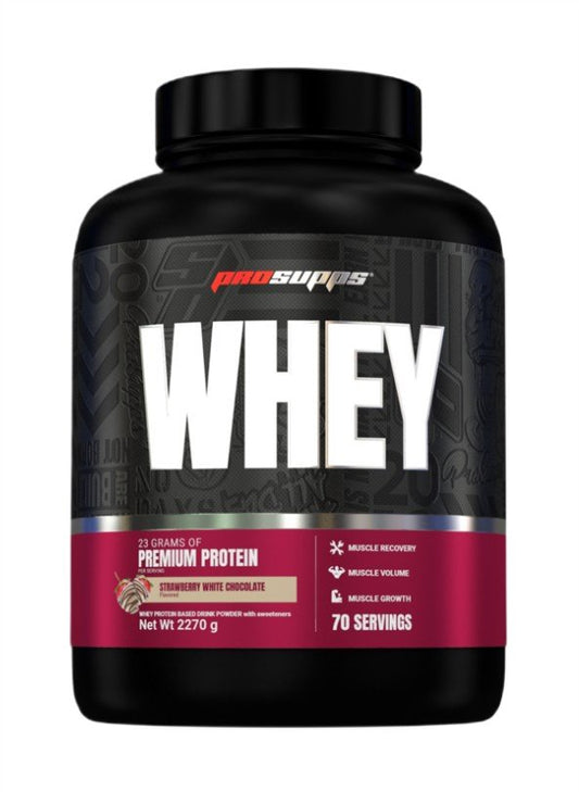 Whey, Strawberry White Chocolate - 2270g