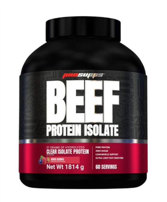 Beef Protein Isolate, Mixed Berries - 1814g