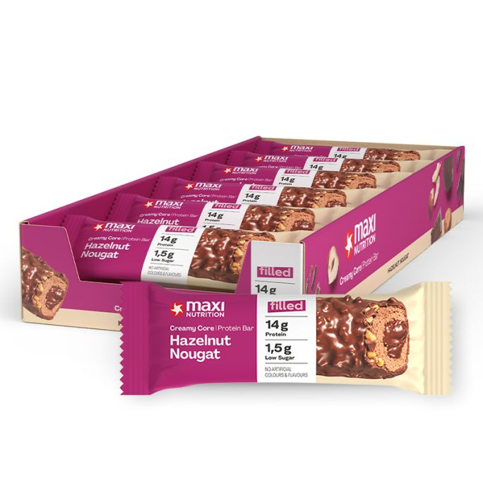 MaxiNutrition Creamy Core Protein Bar 12x45g Blueberry Muffin