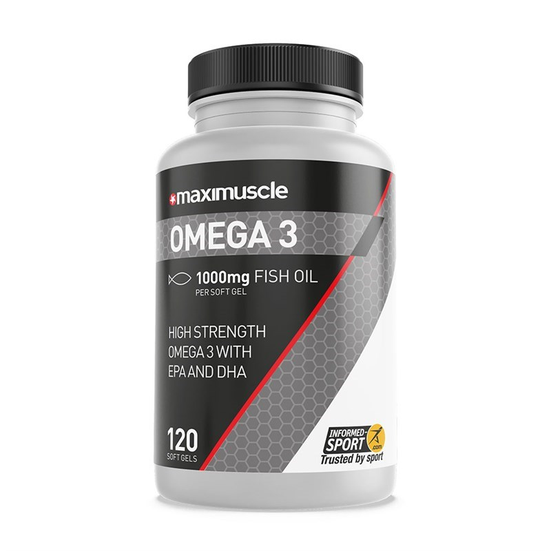 MaxiNutrition Omega 3 120 Soft Gels