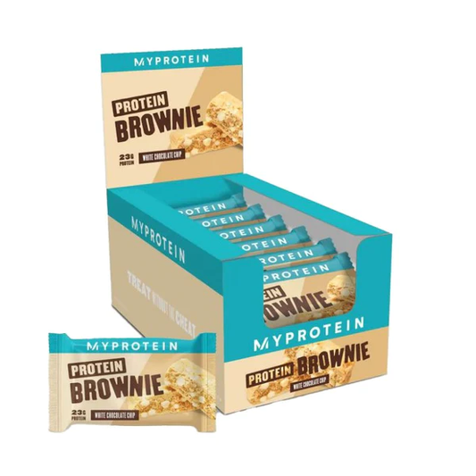 MyProtein Protein Brownie 12x60g White Chocolate Peanut