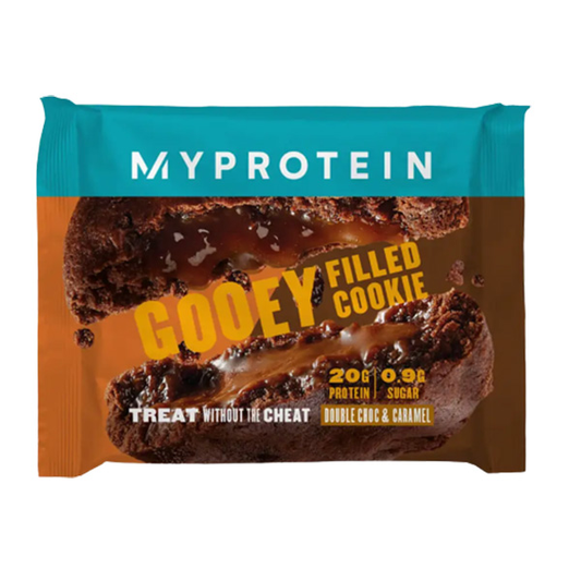 MyProtein Protein Filled Cookie 12x75g Double Chocolate and Caramel