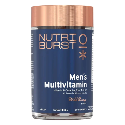 Nutriburst Men's Multivitamin 60 Gummies Wild Berry