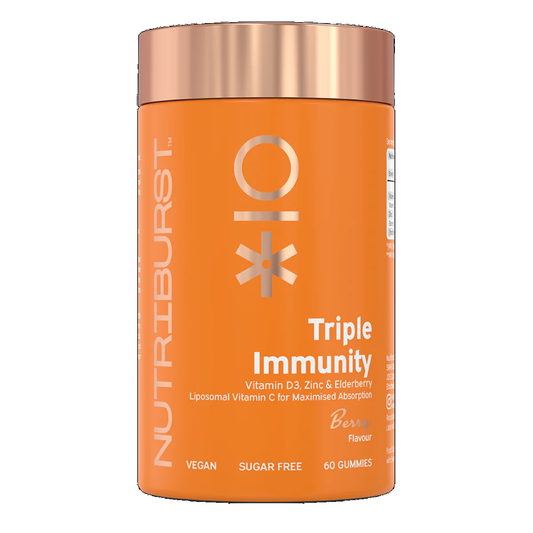 Nutriburst Triple Immunity 60 Gummies Berry