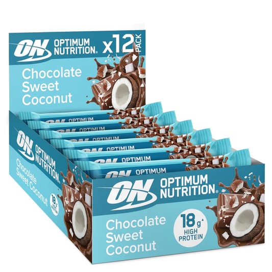 Optimum Nutrition Crunch Bar 12x55g Sweet Coconut