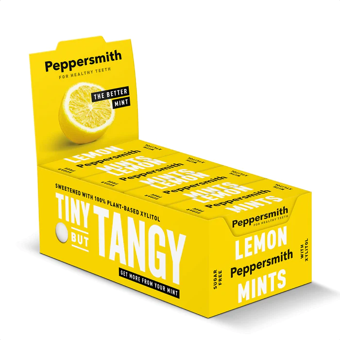 Peppersmith Mints 12x15g Peppermint