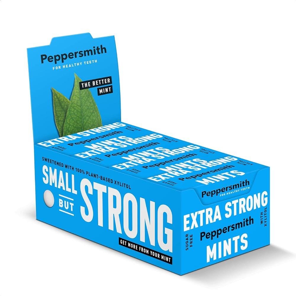 Peppersmith Mints 12x15g Peppermint