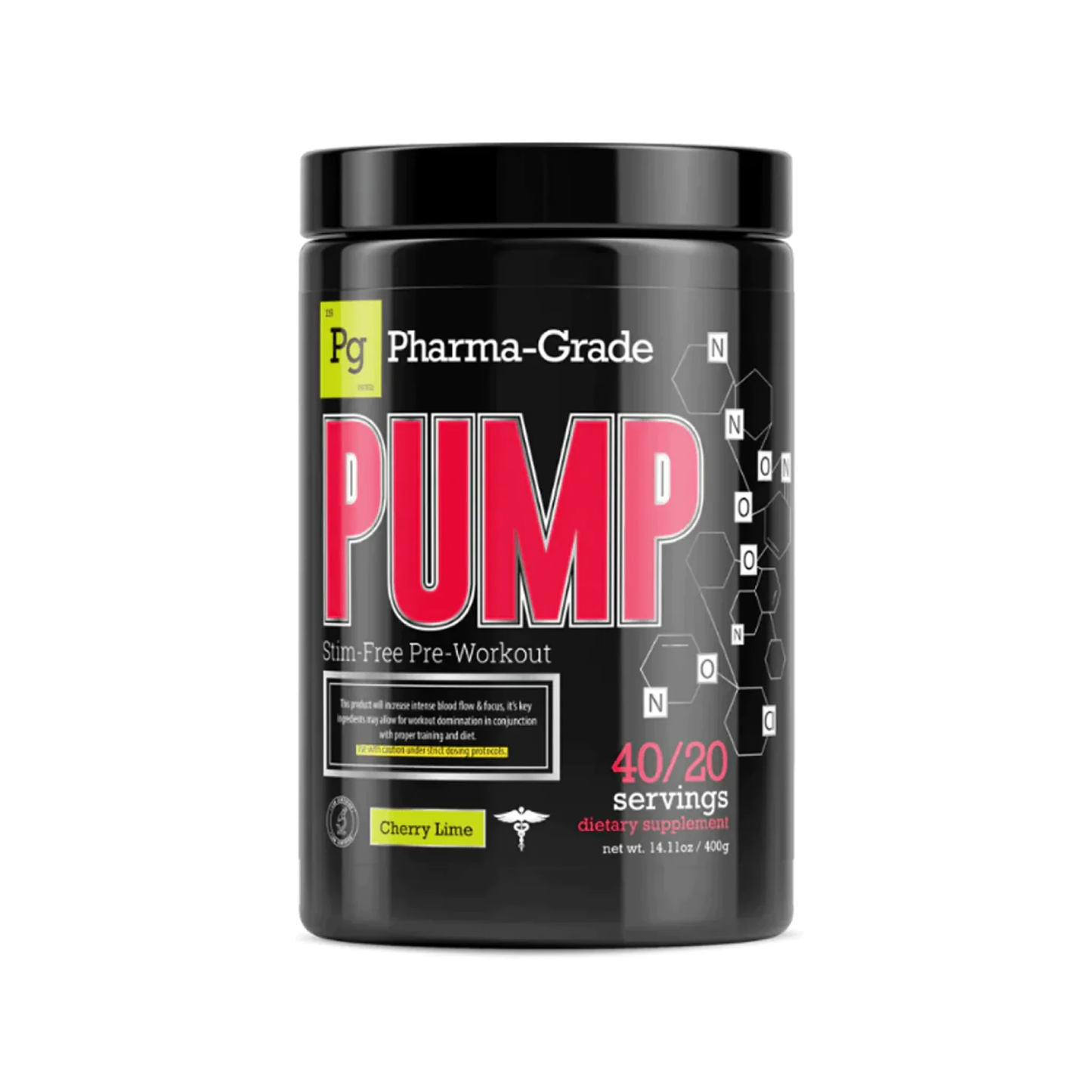 Pharma Grade PUMP 400g Sour Gummy