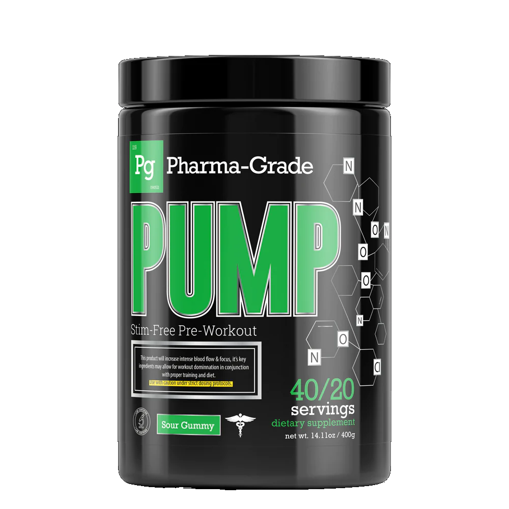 Pharma Grade PUMP 400g Sour Gummy