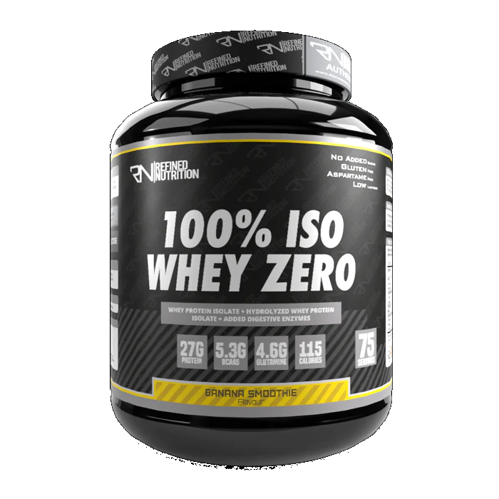 Refined Nutrition 100% Iso Whey Zero 2.27kg Chocolate Milkshake