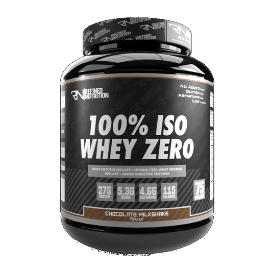 Refined Nutrition 100% Iso Whey Zero 2.27kg Chocolate Milkshake