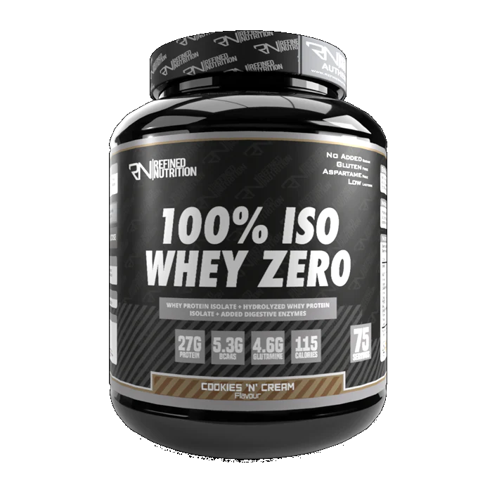 Refined Nutrition 100% Iso Whey Zero 2.27kg Chocolate Milkshake