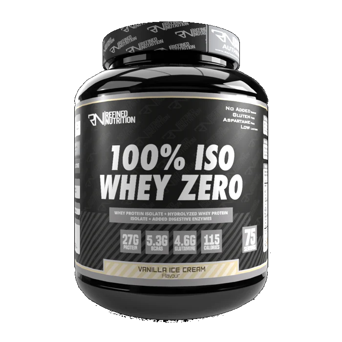 Refined Nutrition 100% Iso Whey Zero 2.27kg Chocolate Milkshake